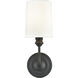 Leena Wall Sconce Wall Light in Matte Black